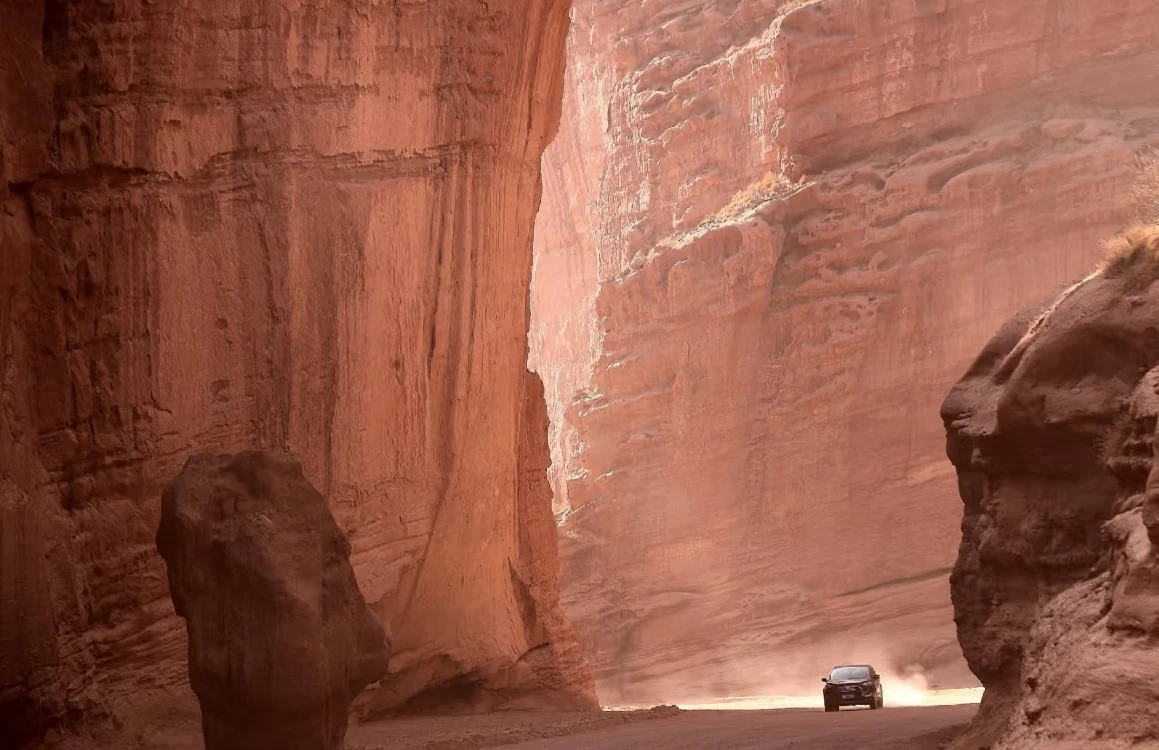 Silk Road and frontier landscape